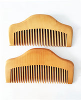 Customize Logo-Fine Tooth Wood Comb Beard Comb Pocket Size Comb Hair Brush