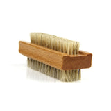 Engrave logo-Beech wood handle nail brush boar bristle brush wholesale