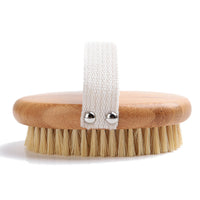 Engrave logo-Vegan sisal body brush dry brush bath brush wholesale