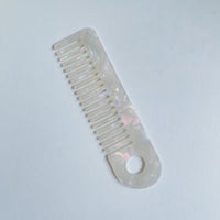 Acetic acid comb square shape comb pocket size for beard women hair