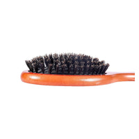 Engrave logo-Wood handle brush airbag brush boar bristle brush hair brush massage brush