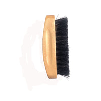 Engrave logo-Mini nylon beard brush moustache brush beard care wholesale