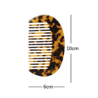 Mini Acetic Acid Comb Simple Anti-static Print Hairdressing Combs