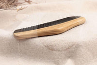 Engrave Logo-Greensandalwood+Ox Horn Combs For Men Beard Care Comb Women Hair Comb beard brushes