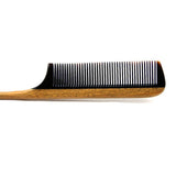 Engrave Logo-Greensandalwood+Ox Horn Combs For Men Beard Care Comb Women Hair Comb With Long Tail Beard brush hair brush