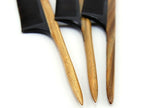 Engrave Logo-Greensandalwood+Ox Horn Combs For Men Beard Care Comb Women Hair Comb With Long Tail Beard brush hair brush
