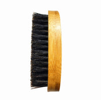 Customize Logo-New Kind Mini Bamboo Brush Boar Bristle Beard Care Brushes Hair Comb