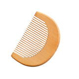 Customize Your Logo-Mini Peach Wood Fine Tooth Wood Comb Beard Comb Pocket Size Comb hair comb beard brush