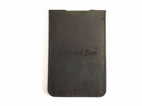 Customized Logo-Pu Case Leather Comb Case Card Pouch Beard Comb Holder