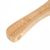 Engrave your logo-Bamboo wood beard care brush long handle boar bristle brushes for men beard grooming
