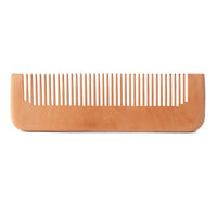 Customize Logo-Mini Peach Wood Comb Beard Care Comb Pocket Size 13x4cm