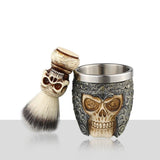 Rome Shaving Tool For Men Beard Shaving Skull Shaving Brush Skull Shaving Bowl