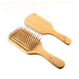 Customize Logo-Bamboo wood Brush For Hair/Beard Beard Care Comb Beard Brush Airbag brush