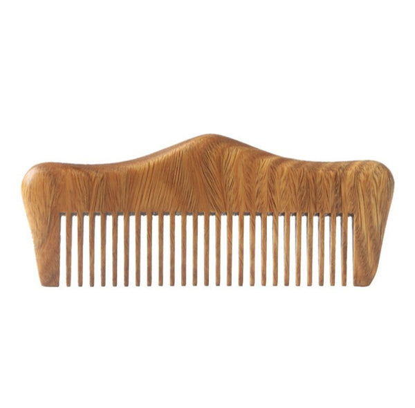 Customize Logo-Mini Greensandalwood Comb Fine Tooth Beard Care Comb For Hair/Beard Care Grooming Tool