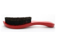 Handmade Blue Wood handle brush boar bristle beard brush long handle Black Great Bend Beard Brush