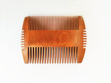 Customized-Nanmu Wood Fine/Wide Tooth Comb For Men Hair/Beard Care Grooming Comb Hair Brush