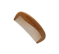 Customize Logo-High Quality Peach Wood Comb Fine Tooth Beard Care Comb For Hair/Beard Care brush
