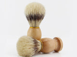 Customize logo-Brown Wood handle Nylon or Boar  bristle shaving brushes Beard Grooming Tool