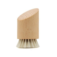Customize Logo-New Design Beech Wood Handle Woolen Bristle Brush Face Brush Makeup Tool Baby Care Brush