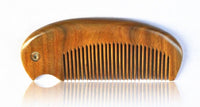 Customize  Logo-Greensandal Wooden Comb Bird Shape Beard Care Comb Hair comb
