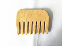 Customize Logo-New Kind Bamboo Wood Beard Comb Wide Tooth Beard Care brush hair combs makeup tool