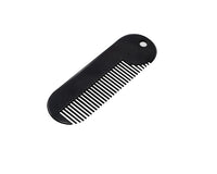 Engrave Logo-Mini Black Alloy Comb Key Chain Style moustache Comb For Hair/Beard Pocket Size Travel Size Comb